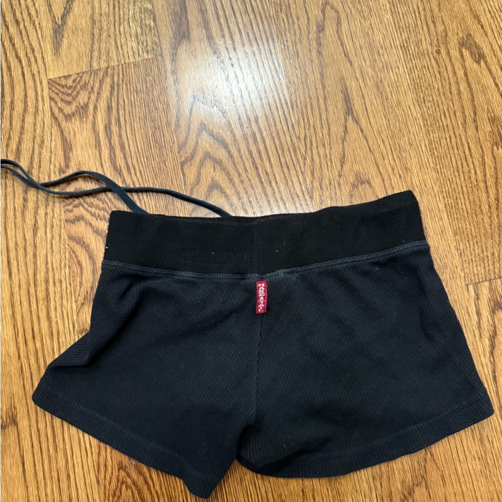 girls waffle hardtail black size large